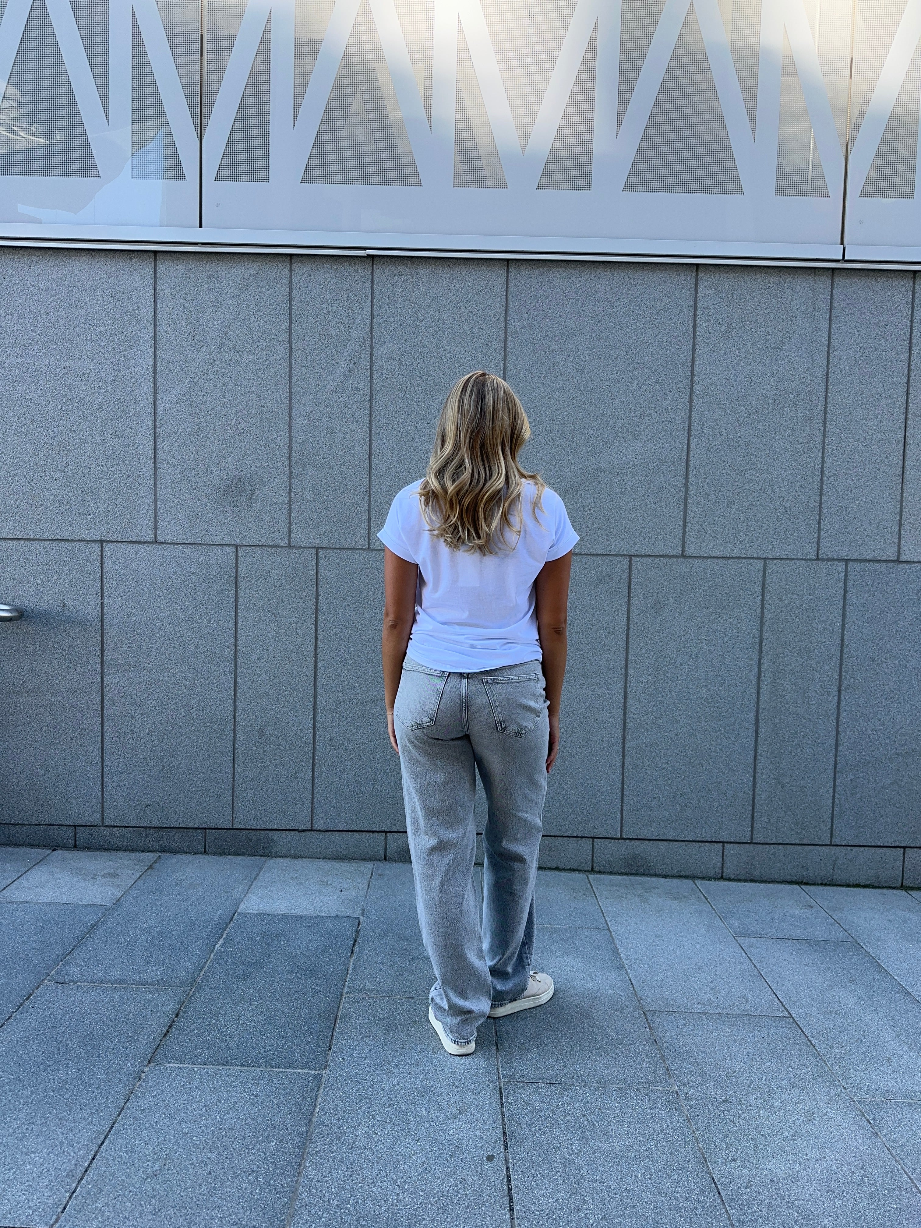 VIKELLY Jeans - Light Grey Denim